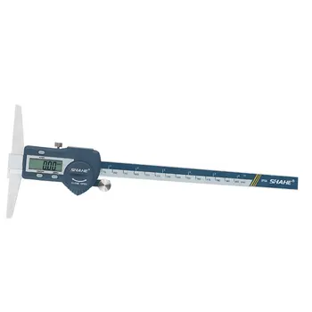 0-200 mm Singur Cârlig Digital de Adâncime lcd electronic digital gauge șubler paquimetro digital etriere