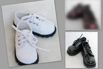 1/3 1/4 om, băiat, fată, femeie SD AOD DOD BJD MSD Dollfie Piele Sintetica PU Pantofi pantofi alb negru YG007.1