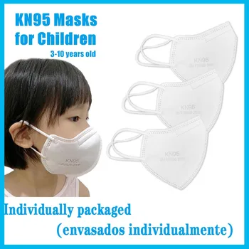 1-300pc măști copii gura capace cu filtru ffp2mask reutilizabile copii kn95mask ambalate Individual reutilizabile masti pentru copii