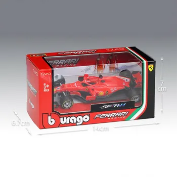 1:43 Charles Leclerc 2019 Ferrari F1 SF90 #16 Metal Vehicul de Curse turnat sub presiune Trage Înapoi Masini Model de Colectare de Jucării de Crăciun Cadou