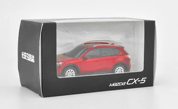 1:43 Model de Plastic pentru Mazda CX-5 SUV Roșu de Plastic Pull-back Mașină de Jucărie Colecția de miniaturi-Cadou CX5 CX 5