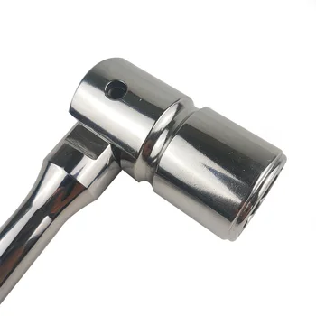 1 buc 180 de Grade Reglabil Flex Cap Cheie tubulară Bar 250mm Fixare Garaj Rotative Pentru Schele Cheie Instrument de Mână
