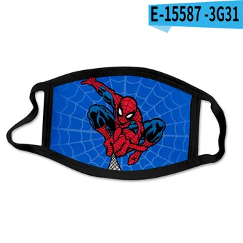 1 buc Jurul miracol Super-erou Max Spiderman Desene animate măști pentru copii Băiat și fată, masca de Praf lavabile Refolosibile masca