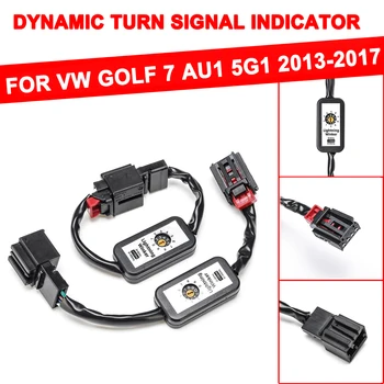 1 Perechi de Semnalizare Add-on Module de Sârmă de Cablu Pentru VW Golf 7 2 BUC Indicator LED Stop Dinamic Cablaj Stânga și Dreapta Coada Lumina