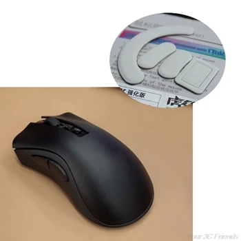 1 set/pachet Versiune Îmbunătățită Tiger Gaming Mouse Skates Picioare Pentru Razer Deathadder V2 Pro Mouse-ul Alb Alunecă Curba C J19 21