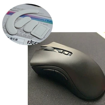 1 set/pachet Versiune Îmbunătățită Tiger Gaming Mouse Skates Picioare Pentru Razer Deathadder V2 Pro Mouse-ul Alb Alunecă Curba C J19 21