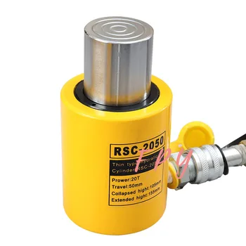 1 Set Scurt de Tip Cilindru Hidraulic RSC-2050 Hidraulic de Ridicare Jack cu CP-180 Hidraulică Manuală Pompă