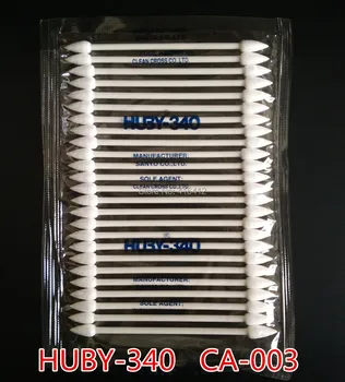 10 Pack ( 25 buc/pachet ) Original HUBY-340 CA003 tampon de bumbac subliniat aplicatoare cu cap dublu de curățare tampoane de bastoane CA-003 HUBY340