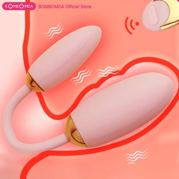 10 Viteze Wireless de Control de la Distanță Vibratoare Ou Impermeabil Sari Ou Vibratoare Masturbari Jucarii Sexuale pentru Femei Dublu Vibrator