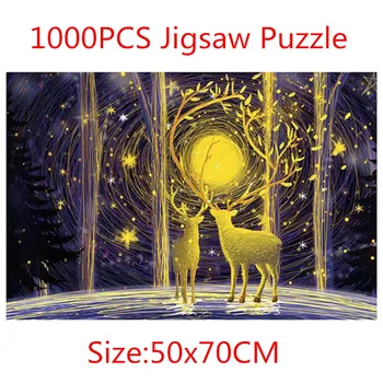1000 piese puzzle imagine puzzle 50x70 cm Asamblarea imagine puzzle jucării pentru adulți copii copii jocuri educative Jucarii si Cadouri