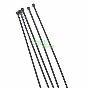 1000Pcs / 500pcs /sac 3X (80,100,120,150)mm cu Auto-Blocare Negru Nylon66 Cablu de Legături.legături de cablu SGS Certificat