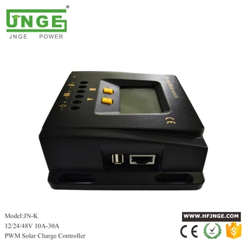 10A 20A 30A, 12V/24Vauto mai bun PWM solar charge controller Panou solar cu Baterie de Reglementare,cu iesire USB display LCD