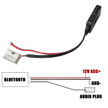 12Pin Masina Wireless Radio Stereo Aux Cablu Adaptor Bluetooth Pentru Mercedes Benz Pentru W169 W245 W203 W209 W164 Pentru iPhone și Pentru iPad