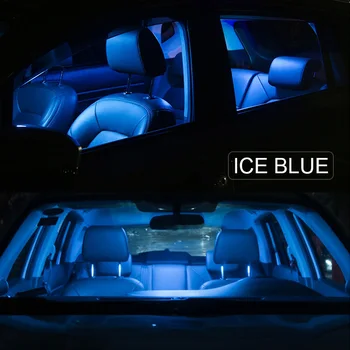 14x Alb Accesorii Auto Canbus LED Interior Becuri Kit Pentru perioada 2008-2013 Cadillac CTS Harta Dom Placă de Ușă Portbagaj Lampa