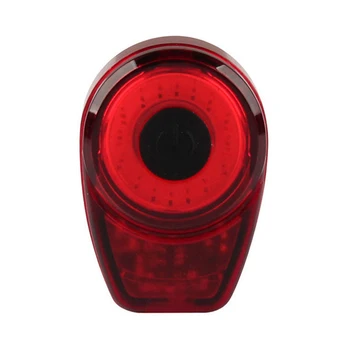 150 Lumen USB Reîncărcabilă cu LED-uri Impermeabil Ciclu Lampă Spate Colorate Roșu Biciclete Coada Lumina BHD2