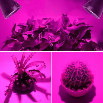 16 LED-uri Solare, Plantele Cresc de Lumină Gradina Sera de Flori, de Legume Bec Lampă Solară, Plantele Cresc de Lumină în Creștere Plante Lampă Lampă