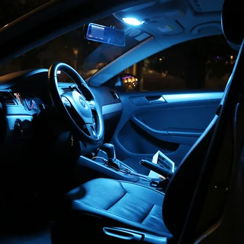 17pcs Bec Alb Lumina LED-uri Auto de Interior Kit Pentru anii 2011-2016 Honda Odyssey Harta Dom Portbagaj Lampă torpedo