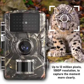 2.0 Inch Ecran Mini 1080P Traseu aparat de Fotografiat Impermeabil în aer liber, Joc de Scouting Camera de Animale Vii Monitorizare Și Înregistrare aparat de Fotografiat