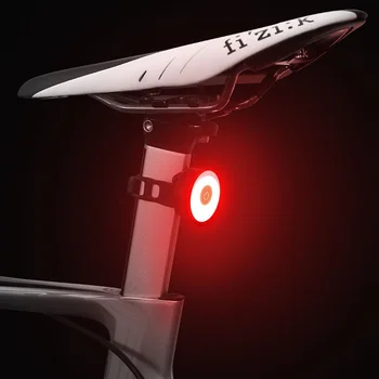 2 buc Biciclete Lumina din Spate USB Reîncărcabilă rezistent la apa IPX8 Biciclete Lumina Pentru MTB Casca Ambalaj Punga de Coada de Lumină Ciclism Stop