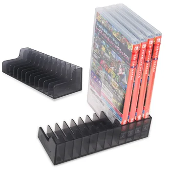 2 BUC carte de joc cutie de depozitare suport stativ pentru Nintendo comutator și Lite CD Disc Suport de Stocare