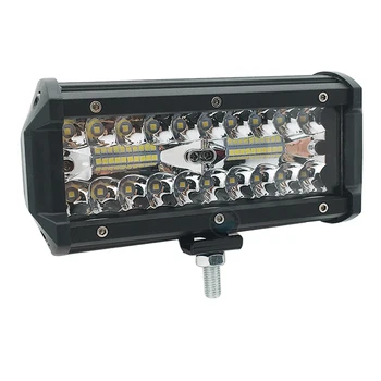 2 buc de 7 Inch 120W Combo LED Lumina de Lucru Pentru Jeep Ford Masina 4x4 4WD Barci ATV, SUV, Camion CONDUS Grinzi de 7