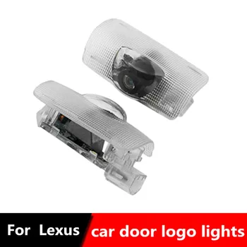 2 BUC LED-uri Auto Ușa Binevenite Logo Proiector Lumina Laser Lampă Pentru Lexus RX ES GX E LX ESTE Seria LX450 LX470 LX570 RX300 ES250 ES300