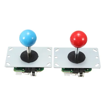 2 Jucător joc Arcade de Control Joystick-uri Iluminate cu LED Butoane DIY Piese Pentru MAME Cu LED-uri Arcade Butoane+ 2 Joystick-uri+2 USB Encoder