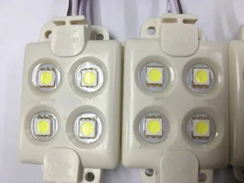 20 buc/Lot 5050 Module cu LED-uri 12V DC SMD 4 Led-uri Impermeabil IP65 Led Module 55*33 Semn Led Iluminare Pentru Litere volumetrice Alb