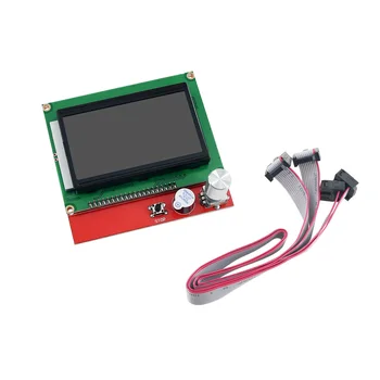 2004/12864 LCD Reprap Rampe de Imprimantă 3D, Reprap Inteligent Adaptor Controller 1Display Monitor Placa de baza Ecran Albastru Module