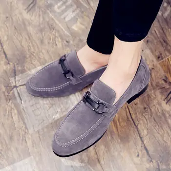 2020 Barbati Brand de Lux piele de Căprioară Pantofi de Piele Barbati Mocasini Moda Informale Rochie Pantofi Barbati Casual Petrecere de Afaceri Alunecare Pe Pantofi