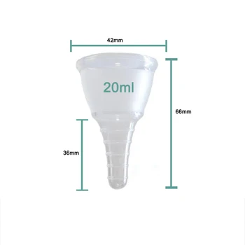2020 Cupe Menstruale Pliabil de Igienă Feminină Gol coada Menstrual Colector Moale Ceașcă de Silicon Reutilizabile Cupa Menstruala de Călătorie