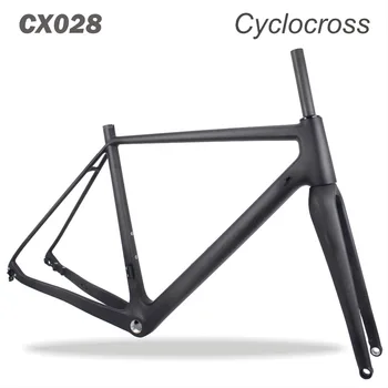 2020 MIRACOL Biciclete Thru Axle 700x40C Carbon Cyclocross Cadrul Di2&Mecanice 142mm Disc Frâna Bicicletei