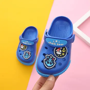 2020 Moda Vara Băieți și Fete Desene animate pentru Copii Pestera Pantofi Antiderapant Copilul Papuci de Plaja, Flip-Flops Copii