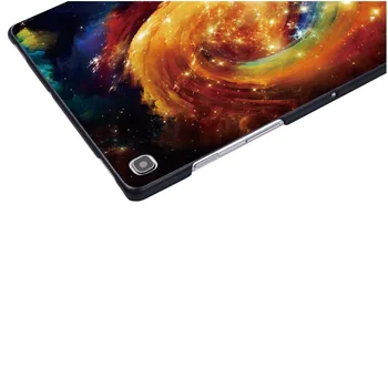 2020 Nou Diferit de Nori Serie Tableta Caz pentru Samsung Galaxy Tab Un A6/Tab E/Tab S5e Hard Shell husa pentru Tableta Caz + Stylus Gratis