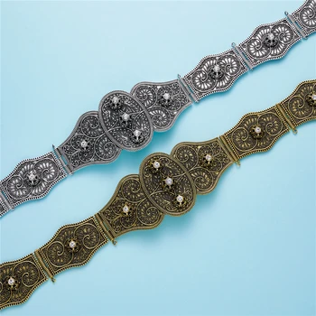 2020 SEP Lux Gun metal de culoare femei curea din lant metalic centura de bijuterii reglabil lungime de nunta rochie caftan centura
