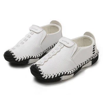 2020autumn copii piele PU piele pantofi casual baieti moda sport pentru copii baieti copii sport pantofi fete pantofi