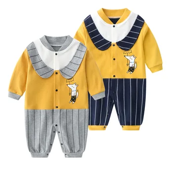 2021 baietel haine de Primăvară Domn Salopetă 0-12M Copii grils Bumbac Salopeta Nou-născut Băiat Romper Unisex Haine pentru Copii Costume
