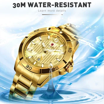 2021 Brand de Top KADEMAN de Lux pentru Bărbați Ceas rezistent la apa 30m Data Ceas Masculin Ceasuri Sport Barbati Cuarț Încheietura Ceas Relogio Masculino