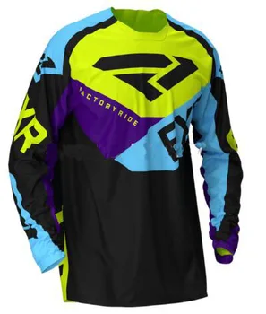 2021 moto alpin Jersey MTB jersey de Pe drum lung de munte biciclete motocross Jersey BMX MTB DH tricou haine