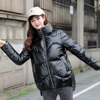 2021 Noua Jacheta de Iarna de Înaltă Calitate stand-callor Haina Femei Jachete de Moda de Iarnă Caldă Femeie Haine Casual Geci