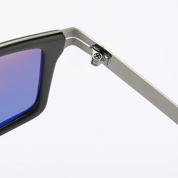 2021 Oglindă Lentile Matel Cadru Bărbați Polarizat ochelari de Soare UV400 Ochelarii de Condus Pentru Bărbați 4 Culori Cu Cutie