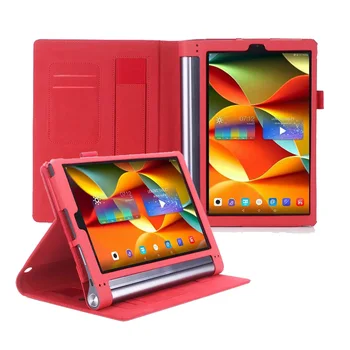 20BUC/Lot de Lux cureaua de prindere Cover Pentru Lenovo Yoga Tab5 Smart Tab YT-X705 Tablete Flip Stand PU Caz
