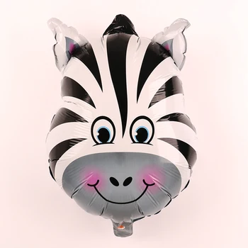 20buc Mini Porc balon cap de animal baloane folie Baby shower fata de jucarii gonflabile aer globos ziua de nastere decoratiuni petrecere copii