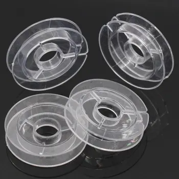 20buc Plastic Transparent Gol de Cusut Bobine Bobine Pentru ștrasuri din Mărgele de Sârmă Firul Șir de Instrumente de Cusut 50mm