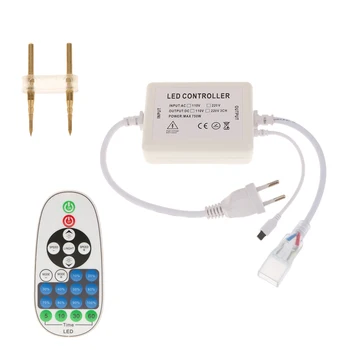 23-Cheie LED-uri Controler de la Distanță pentru o Singură Bandă de Culoare Lumina, DIY Moduri de Iluminare, 220V-- UE Plug