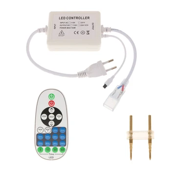 23-Cheie LED-uri Controler de la Distanță pentru o Singură Bandă de Culoare Lumina, DIY Moduri de Iluminare, 220V-- UE Plug