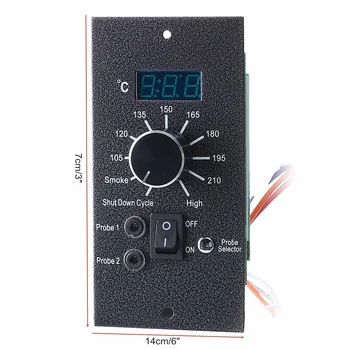 230V Fier Termostat Digital de Bord Upgrade Controler de Temperatura de Înlocuire Pentru Peleți Bucătărie Grătar GRĂTAR Grătar Aragaz Instrumente