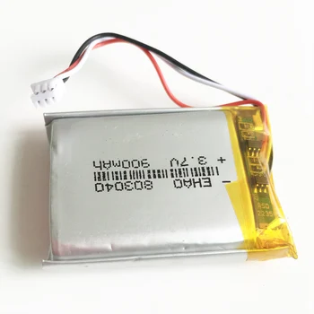 3.7 V 900mAh Litiu-Polimer LiPo Baterie Reîncărcabilă JST 1.0/1.25/1.5/ 2.0/2.5 conector 3pin Pentru PAD camera GPS laptop 803040