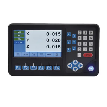 3 Axe LCD DRO Citire Digitală D80 cu IP67 Magnetice la scară DMA DRO KIT RPM Funcția Inclus