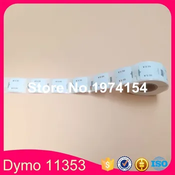 3 Role Dymo Compatibil 11353 Eticheta 12mm*24mm 1000buc/Rola Compatibil pentru LabelWriter 400 450 450Turbo Printer SLP 440 450